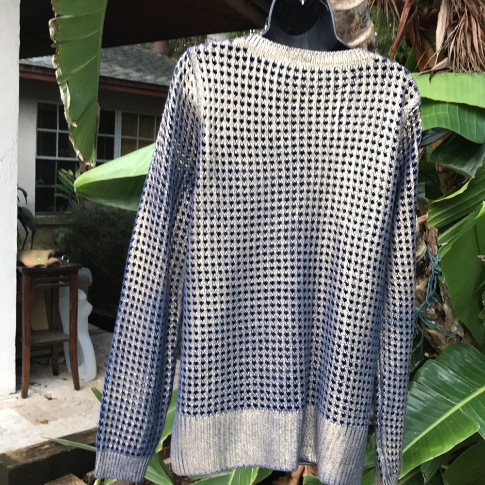 Open net silver metallic top - Picture 5 of 9
